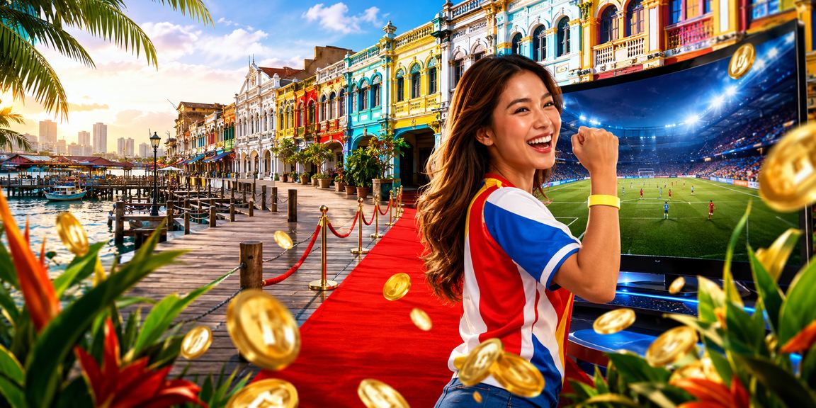 Platform pertaruhan kasino bertemakan Pulau Pinang untuk pengguna Malaysia di perdana99